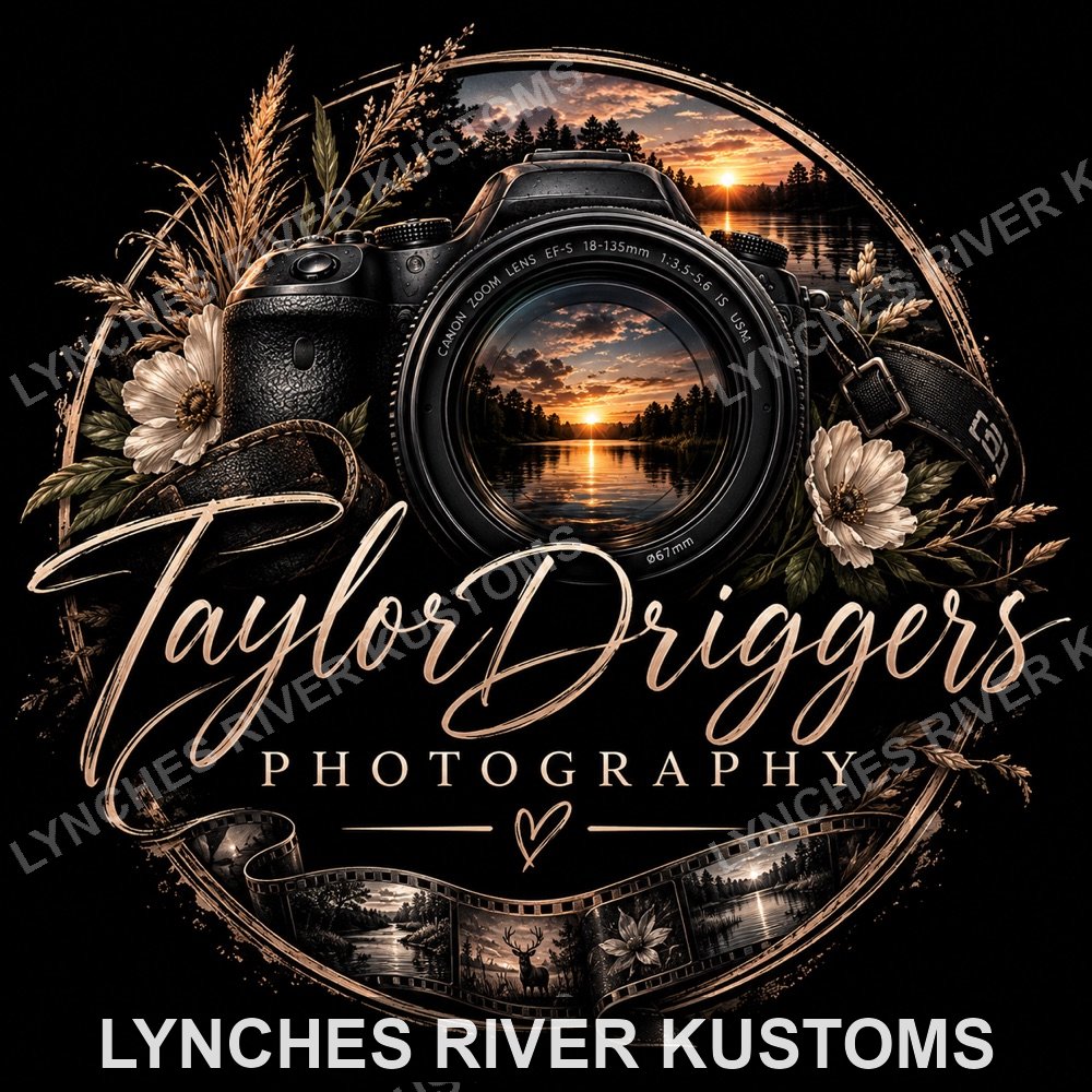 Custom logo design — Taylor Driggers Photography